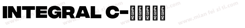 Integral C字体转换